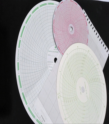 China Papel gráfico 500P1225-5 para fulcópico ABB ERC série 12&quot; papel circular de registo fornecedor