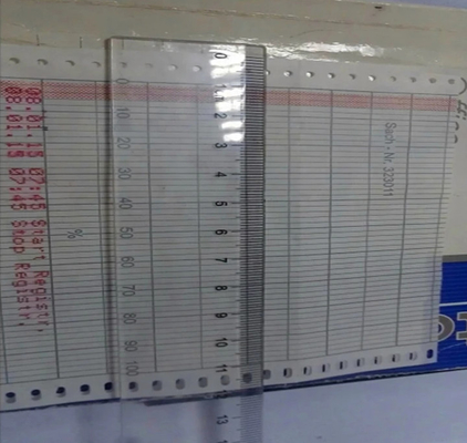 China Papel gráfico 82S508 para ABB 1300/1700J/90J/91J/92J/93J 120mm*20m papel de registo em rolos fornecedor
