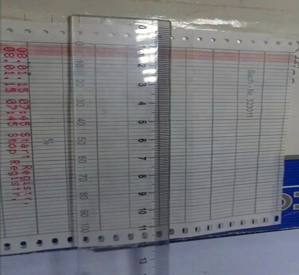 China Papel gráfico KPC100-1072 para papel de registo em rolos de 120 mm da ABB CR100 PX100 PX600 P100M P100L fornecedor