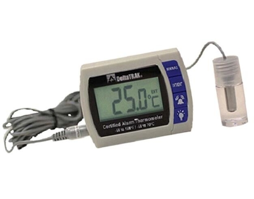 China DELTATRAK 12215 Alarme de termómetro frigorífico / congelador alarme de sensor único LCD fornecedor