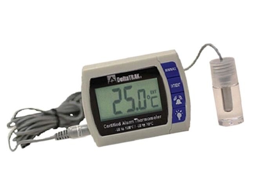 China DELTATRAK 12215 Alarme de termómetro frigorífico / congelador alarme de sensor único LCD fornecedor