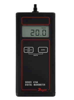 China DWYER 478A-0 Medidor de pressão digital, contagem da pressão diferencial e ensaio da pressão diferencial em tubulação fornecedor