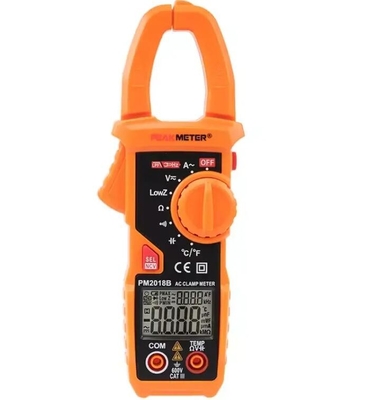 China Medidor de pico PM2018B Medidor de pinça digital Tester de faixa automática Voltagem Corrente Resistência Frequência Temperatura fornecedor