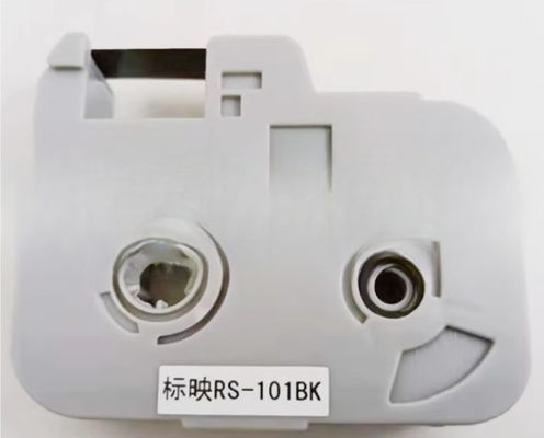 China Tela de etiqueta RS-101BK para máquina de escrita eletrônica BIOVIN, impressora de identificação por cabo, marcador de fio S680/pro fornecedor