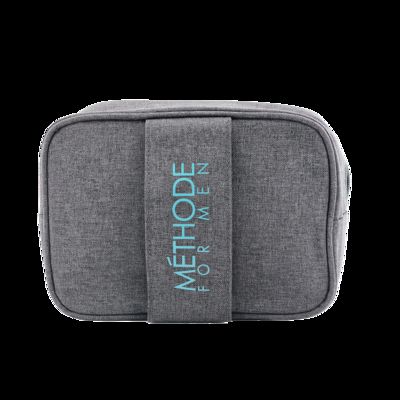 China CR-014 Women's Fashionable PU Leather Toiletry Bag Custom Logo Zipper Organizer Travel Cosmetic Makeup Portable Pebbled Leather Pouch fornecedor