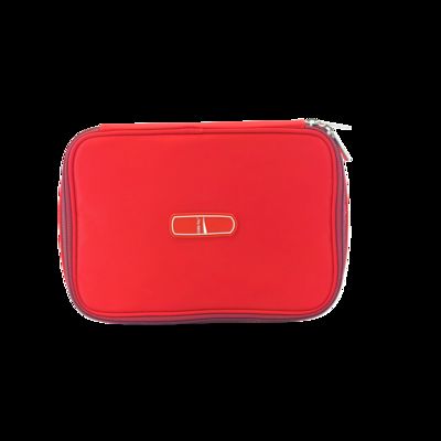 China CR-073 Carry Pouch Custom Logo Printed Travel Cosmetic Organizer Zipper Fashion for Makeup fornecedor