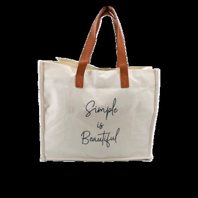 China CR-148 Wholesale Custom Printed Portable Tote Shopping Bag Lady Fashion Style with Customized Design fornecedor