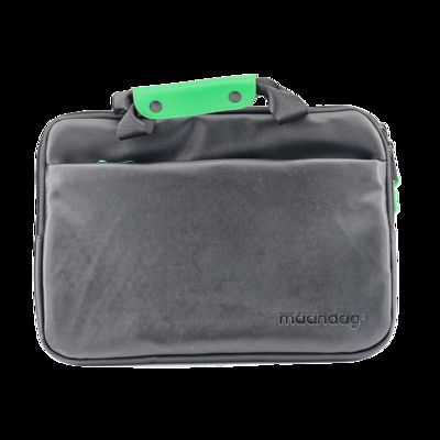 China CR-124 Bolsa de ombro de lona com alça de corda, bolsa de praia, estampa tropical de palmeiras, fecho de zíper, bolsas grandes cinza fornecedor
