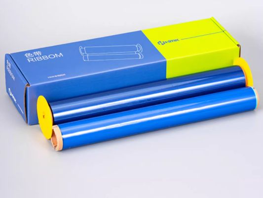 China Blue Print label tape Sticker SR-305BL 29cm*50m Sign Sticker Wide Format Logo fornecedor