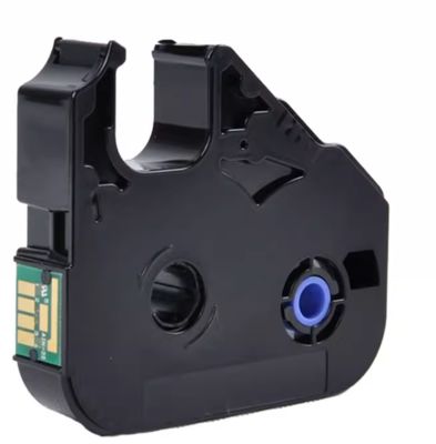 China HM-LB-12BI LB C-100 C-200 C-210 white printer ribbon cassette Electronic Lettering Machine label printer 100m fornecedor