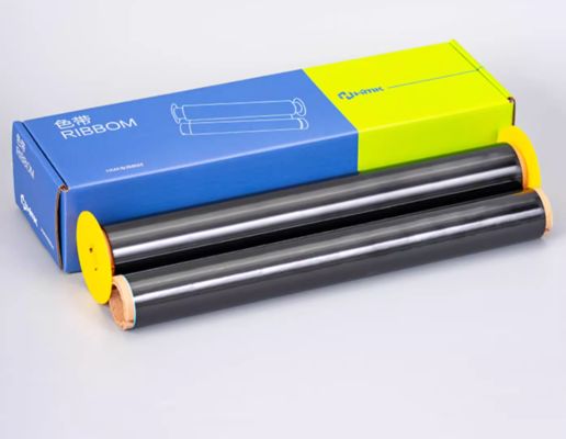 China Black Print label tape HMK 265mm*76m Sign Sticker Wide Format Logo fornecedor