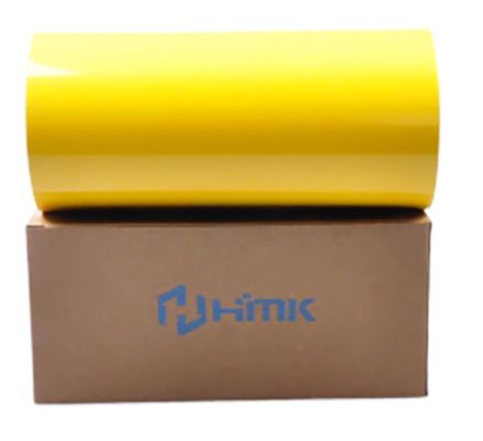 China Yellow Print label tape HMK WYRB-260Y 26.5cm*20m Sign Sticker Wide Format Logo fornecedor