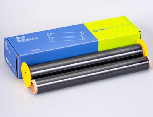 China Black Print label tape HMK SR-202B 22cm*100m Sign Sticker Wide Format Logo fornecedor