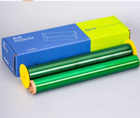 China Green Print label tape SR-202G 22cm*100m Sign Sticker Wide Format Logo fornecedor