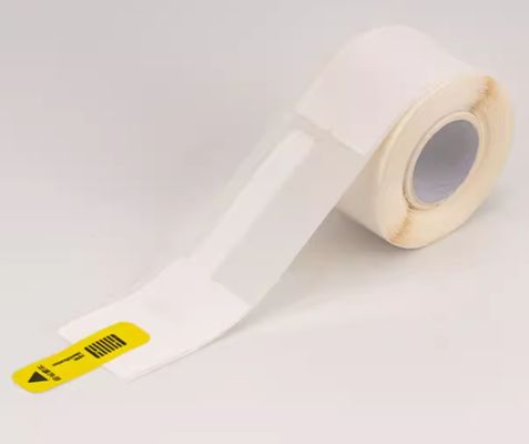 China White Print label tape GE-16W 26mm*79mm Sign Sticker fornecedor