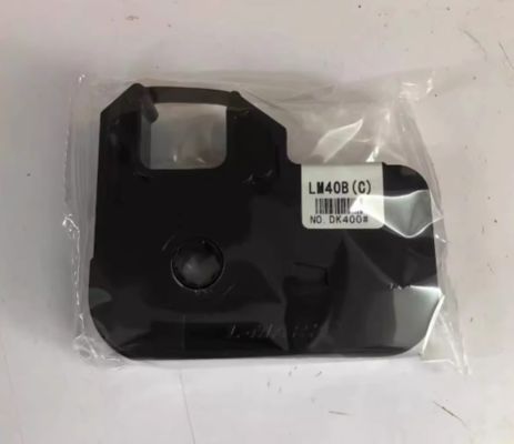 China LM-40B(C) Black label tape cassette for L-MARK Electronic Lettering Machine tube printer fornecedor