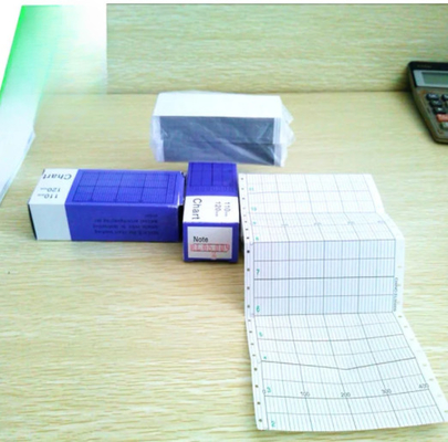 Papel de gráfico EL05009 para CHINO AL,EL,EM Série Z-FOLD CHART 100 mm (114 mm) Papel de registo EL05081 fornecedor