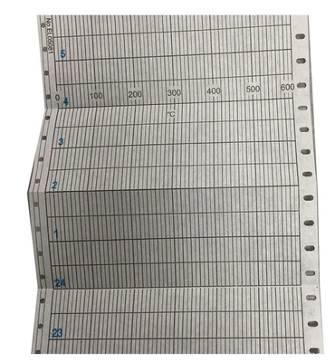 Papel de gráfico EL05081 para CHINO AL,EL,EM Série Z-FOLD CHART 100 mm (114 mm) Papel de registo EL05081 fornecedor