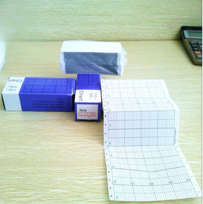 Papel gráfico 81407115-001 para YAMATAKE SRF101, SRF102, SRF103 100 mm (114 mm) Papel de registo Z-FOLD 81406088-001, 81409977- fornecedor