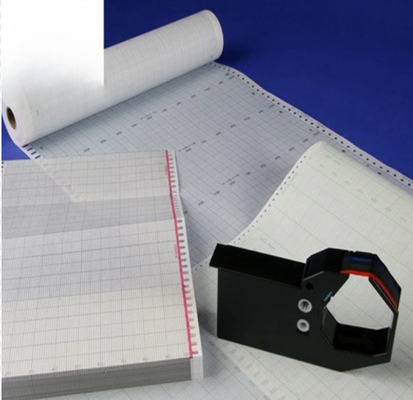 Papel gráfico 81407115-001 para YAMATAKE SRF101, SRF102, SRF103 100 mm (114 mm) Papel de registo Z-FOLD 81406088-001, 81409977- fornecedor