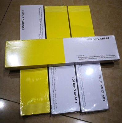 Papel gráfico AA01001A para CHINO AA LE5000 Série 318mm x 20M Z-FOLD papel de registo fornecedor