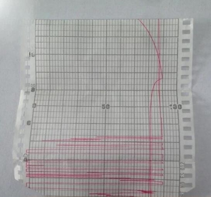Papel gráfico ES6603 ZS6605 para CHINO ES600 Série Z-FOLD CHART 73 mm (60 mm) papel de registo ES001 fornecedor
