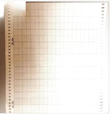 Papel gráfico 1022801-100 para CHESSELL/EUROTHERM 120mm*16M papel de registo Z-FOLD fornecedor