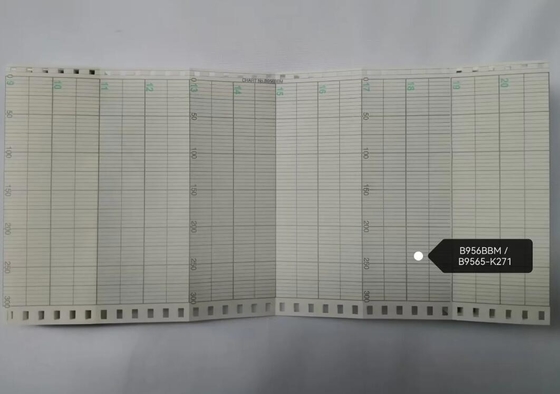 Papel de gráfico B956BBM PARA gravador YOKOGAWA UR1000,UR10000,SR1000 SR10000 436103 436104 436106 Z-FOLD CHART PAPER B56BB fornecedor