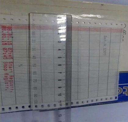 Papel gráfico 82S442 para ABB 1300/1700J/90J/91J/92J/93J 120mm*20m papel de registo em rolos fornecedor