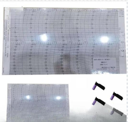 ISUZU TH-27R 3-3122 3-3125 3-3128 Termohigrógrafo papel gráfico 20012-7 fornecedor