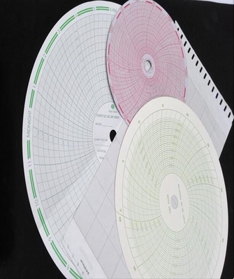 Papel gráfico W120-20-6 para COBEX 24 horas 6 polegadas 152mm papel de registro circular fornecedor
