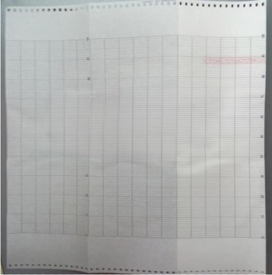 Para o gravador de gráficos YOKOGAWA HR2300, DR240, DR230, HR2400 Z-FOLD PAPER B9627AY fornecedor