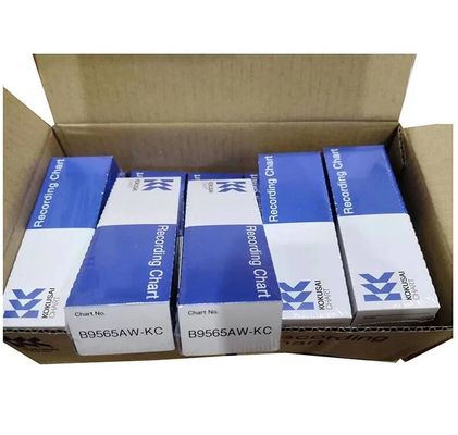 Papel de gráficos KOKUSAI B9565aw UR10000 436106 gravador Z-FOLD CHART PAPER B9565AW fornecedor