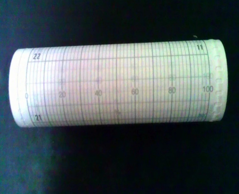 Papel gráfico KPC100-8050 para papel de registo em rolos de 120 mm da ABB CR100 PX100 PX600 P100M P100L fornecedor