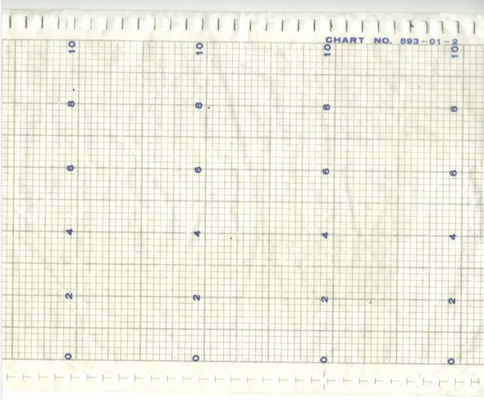 Para o gravador de gráficos SEKONIC SS100F papel de gráficos em rolos 893-01 fornecedor