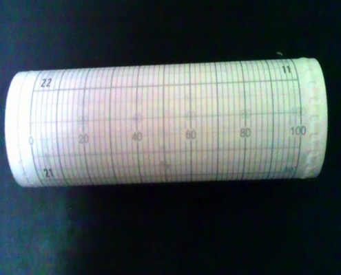 Papel de gráfico 9221,9229 Para HIOKI 8826 papel de registo para gravador SE-10Z, SG-10X fornecedor