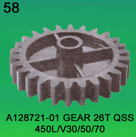A128721-01 ENGRENAGEM TEETH-26 PARA NORITSU qsf450L, V30, V50, minilab V100 fornecedor