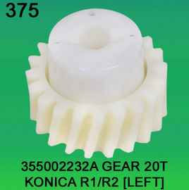 355002232A / 3550 02232A ENGRENAGEM TEETH-20 (ESQUERDA) PARA KONICA R1, minilab R2 fornecedor