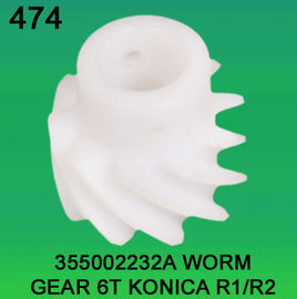 355002232A / ENGRENAGEM de SEM-FIM 3550 02232A TEETH-6 PARA KONICA R1, minilab R2 fornecedor