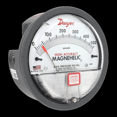 DWYER série 2-5000 Minihelic II Medidor de pressão diferencial tipo ponteiro Medidor de pressão diferencial fornecedor