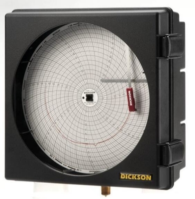 DICKSON PW867 8 polegadas 24 horas gravador de pressão de figura gravador de carta de disco de pressão fornecedor
