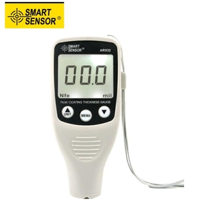 SENSOR SMART AR932 (0-1700um) Medidor de espessura digital Auto Fe/NF Probe Revestimento de carro Refinishing Tester de espessura da tinta fornecedor