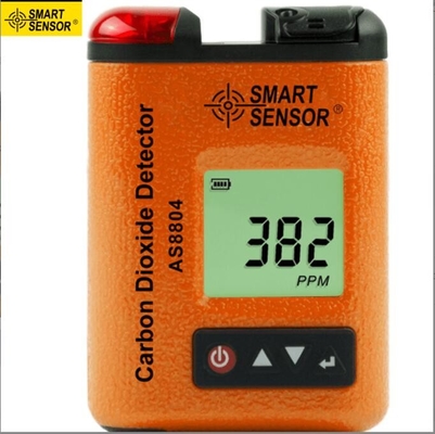 Venda a quente Sensor inteligente original AS8804 Mini portátil Clip-on Detector digital de dióxido de carbono CO2 Tester de concentração de gás fornecedor