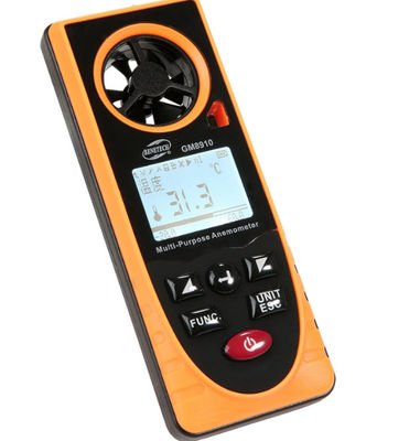 smart GM8910 Anemômetro multifuncional oito em um velocidade do vento, temperatura do vento, ponto de orvalho, altitude, iluminação fornecedor