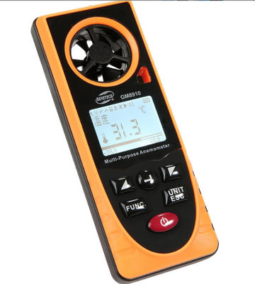 smart GM8910 Anemômetro multifuncional oito em um velocidade do vento, temperatura do vento, ponto de orvalho, altitude, iluminação fornecedor