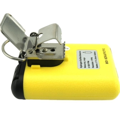 Sensor inteligente Mini portátil Clip-on Digital Sulfeto de Hidrogénio Monitor H2S detector de concentração de gás teste H2S GasDetector fornecedor