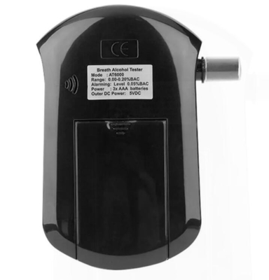 AT6000 Mini Digital LCD Screen Respirador Tester Alcool Respirador fornecedor