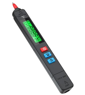 BSIDE Z1 Teste de tipo de caneta multimétrico digital Detecção automática de tensão sem contato Capacidade de corrente contínua Ohm Diodo contínuo fornecedor