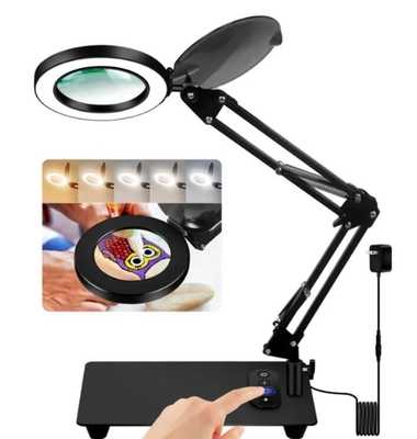 Amplificador de lâmpada de escritório LED com botão de comando de base fornecedor