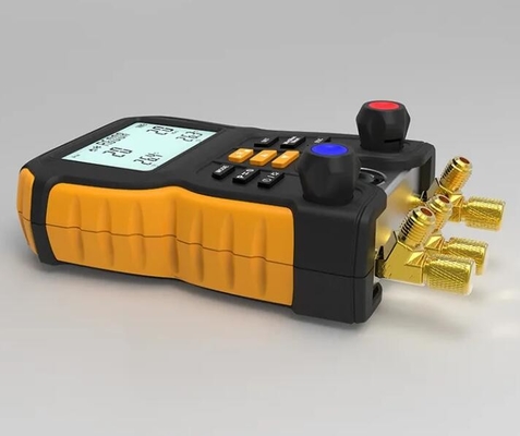 HTI HT-750 Digital Manifold Gauge HVAC bomba de vácuo 5cfm Kit de ferramentas de refrigeração AC fornecedor